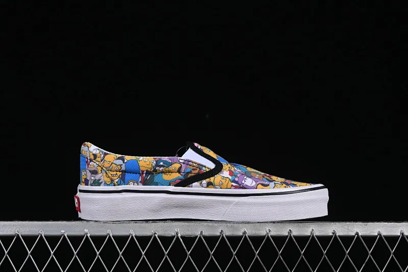 All categories Vans Vans series Vans Low Vans low-top Simpson x Vans Slip-on Pro Simpsons full-print low-top casual sneakers VN0A3WMD1TJ